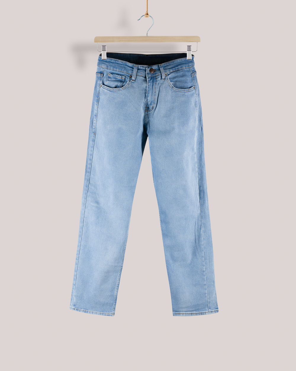 Ανδρικό Baggy Jeans ανοιχτόχρωμο