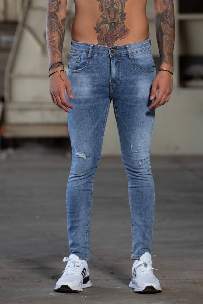 Ανδρικό Jean παντελόνι Harpy με σκίσιμο