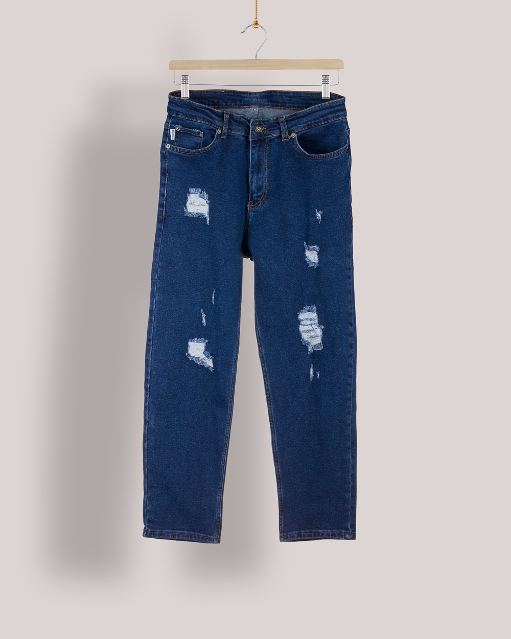 Ανδρικό Oscar Boyfriend Jeans (Σκούρο μπλε)