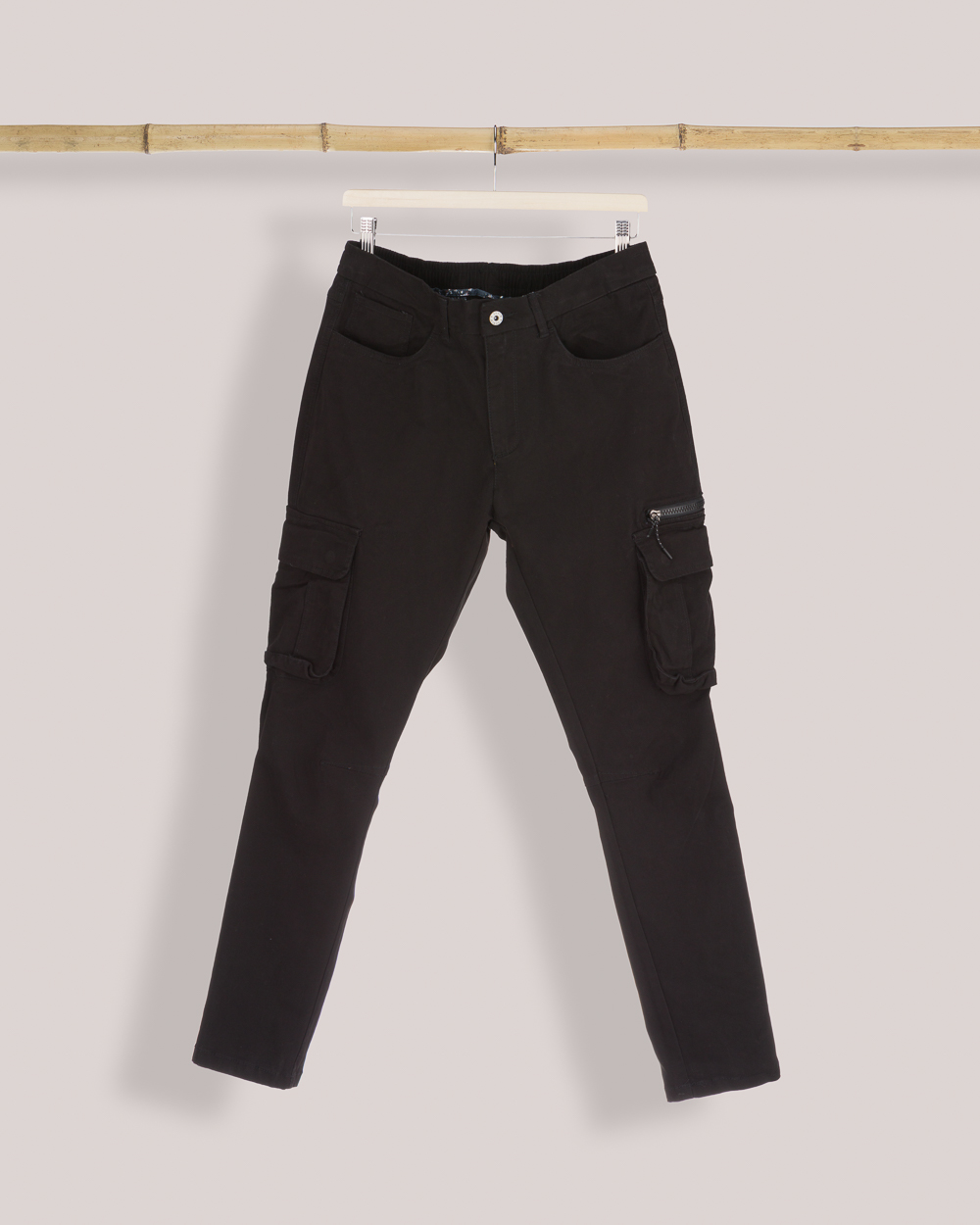Ανδρικό Cargo Pants Harpy χωρίς λάστιχο (Μαύρο)