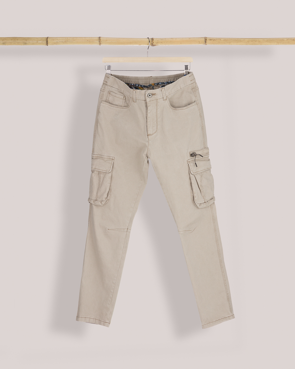 Ανδρικό Cargo Pants Harpy χωρίς λάστιχο (Μπεζ)