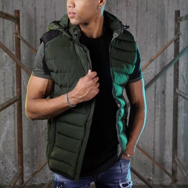 Ανδρικό αμάνικο μπουφάν Harpy (Χακί)