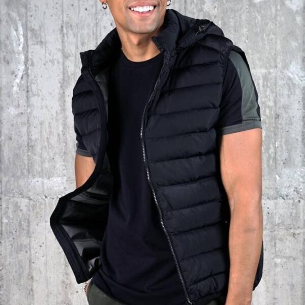 Ανδρικό αμάνικο μπουφάν Harpy (Μαύρο)