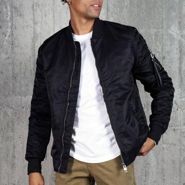 Ανδρικό μπουφάν Bomber Harpy (Μαύρο)