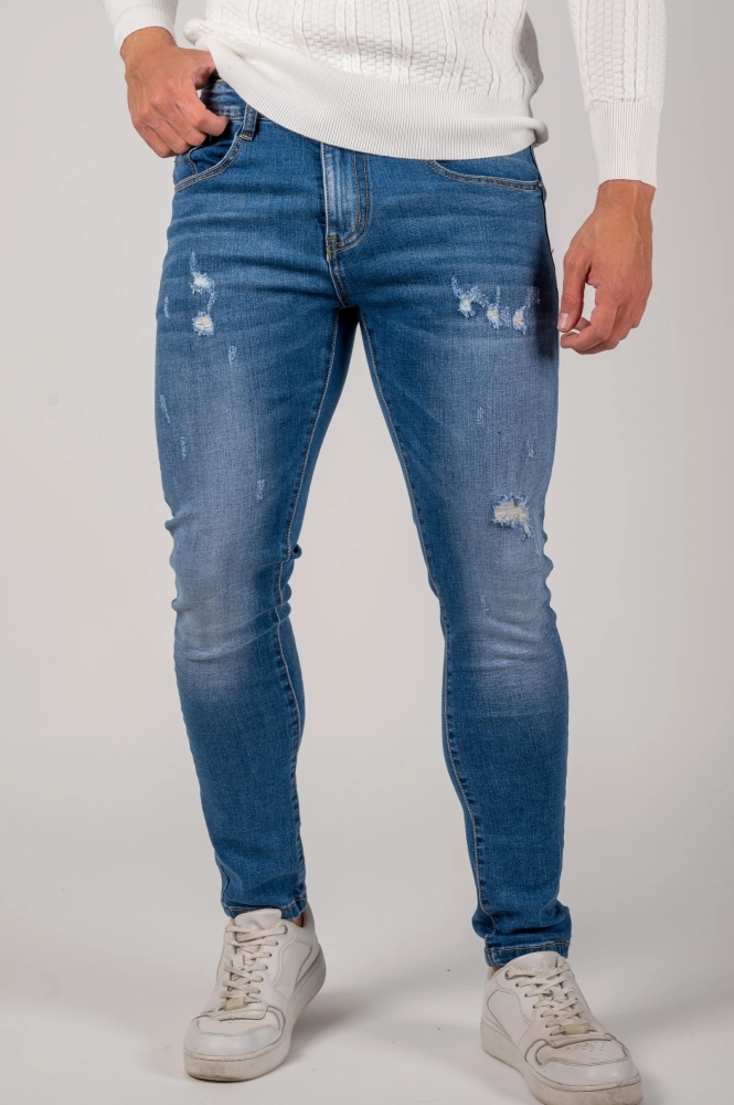 Ανδρικό Jean παντελόνι Harpy με γδάρσιμο