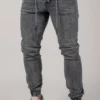Ανδρικό Jean παντελόνι Harpy με λάστιχο (Γκρι)