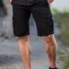 Cargo Βερμούδα Harpy με τσέπες (Μαύρο)