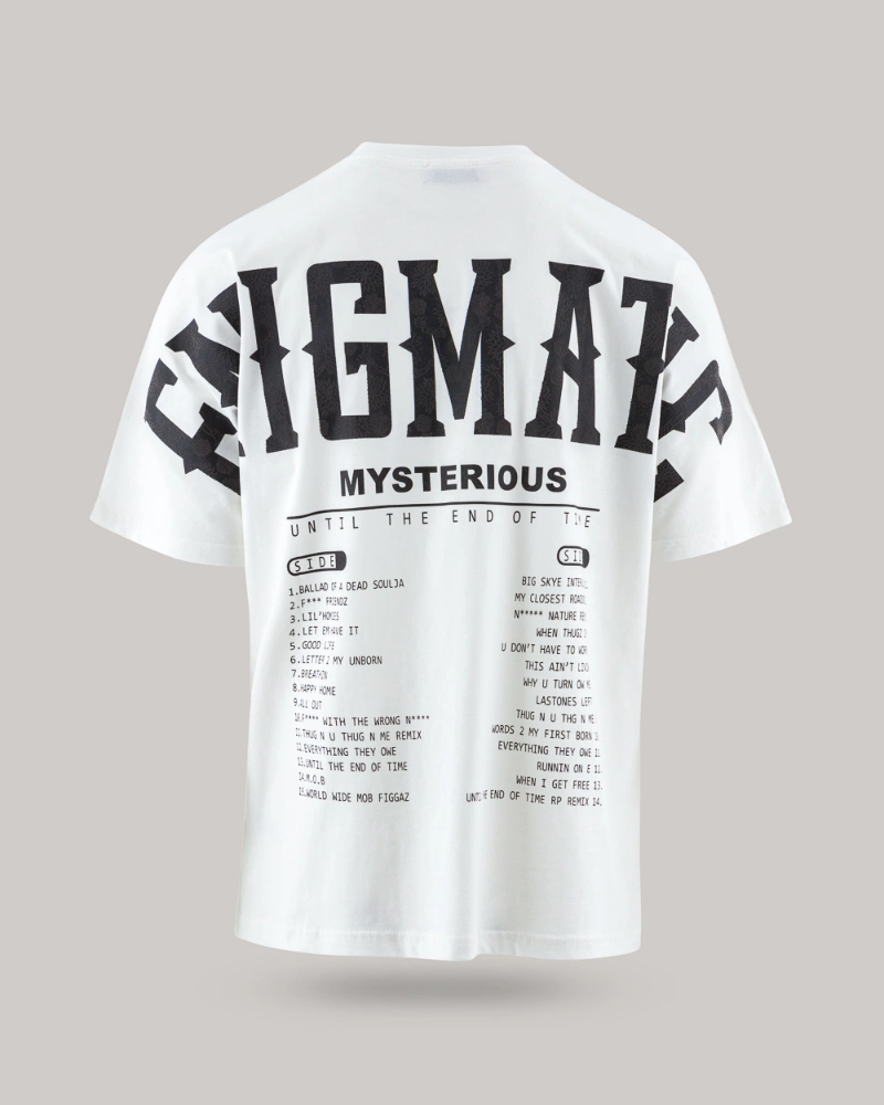 Jcyj Enigmatic oversize T-SHIRT (Λευκό)