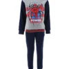 Spiderman set ΓΚΡΙ ΜΕ ΜΠΛΕ με τον αγαπημένο τους Spiderman και διχρωμίες στο τελείωμα της μπλούζας harpy HW1194 LNA1