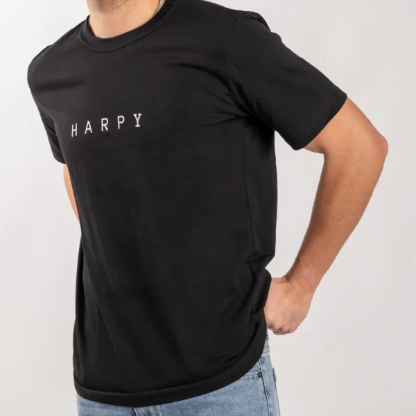 Alternative view of Ανδρικό T-Shirt με στάμπα Harpy (Μαύρο )