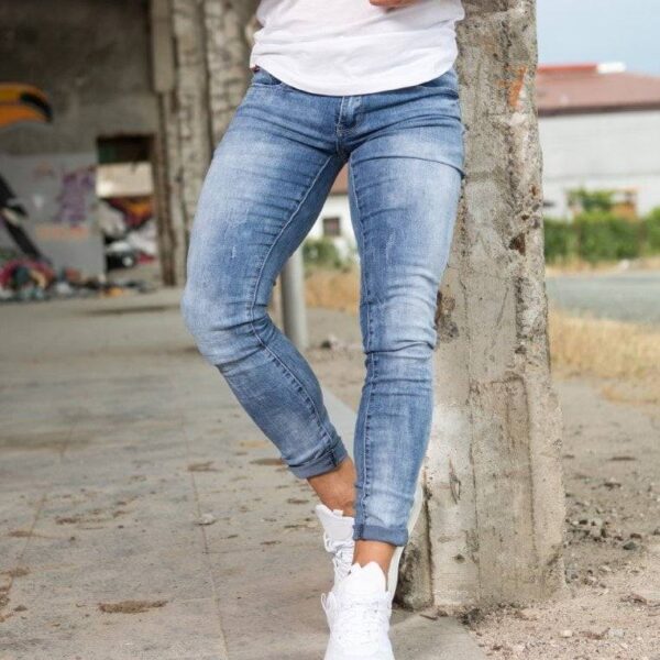 Ανδρικό Jean παντελόνι Harpy ανοιχτόχρωμο