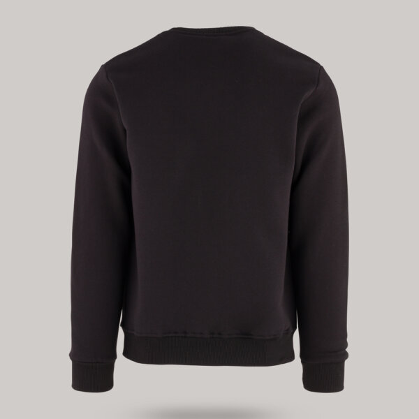 Ανδρική φούτερ μπλούζα με λαιμόκοψη (Μαύρη) harpy 2023.10.02 52