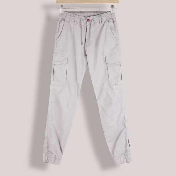 Ανδρικό Cargo παντελόνι με λάστιχο (Γκρι του πάγου) Harpy Clothing HARPY 2024.03.09 7