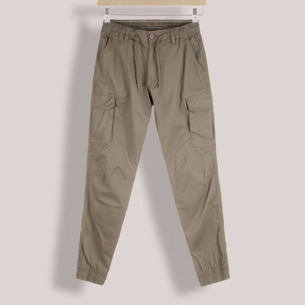 Ανδρικό Cargo παντελόνι με λάστιχο (Μπεζ) Harpy Clothing HARPY 2024.03.09 4