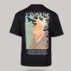 Ανδρικό Oversized T Shirt με στάμπα VINCENT VAN GOGH στην πλάτη (Μαύρο) Harpy Clothing PROTI (1)