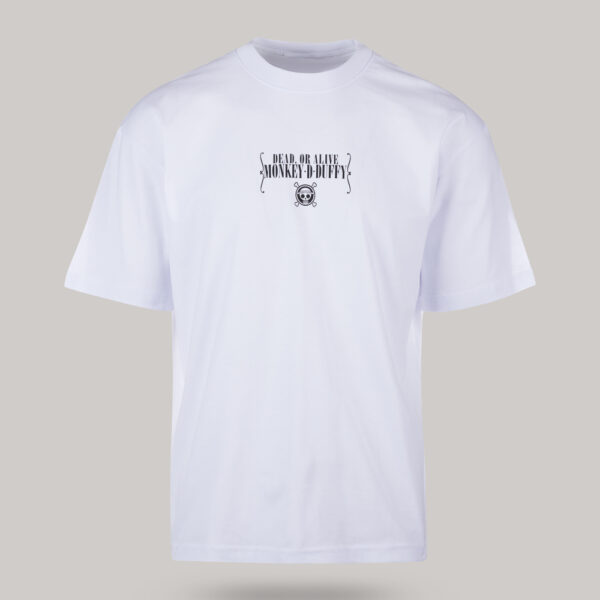 Ανδρικό Oversized T Shirt με στάμπα WANTED στην πλάτη (Λευκό) Harpy Clothing HARPY 2024.02.08 67