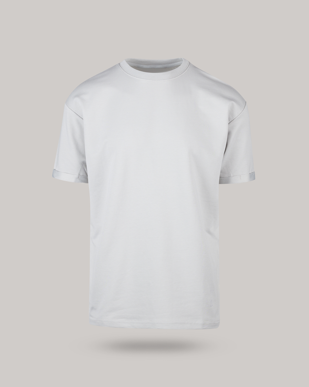 Ανδρικό Oversized μονόχρωμο T Shirt (Off White) Harpy Clothing proti (3)