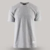 Ανδρικό T-Shirt με ανάγλυφο ύφασμα (Γκρι)