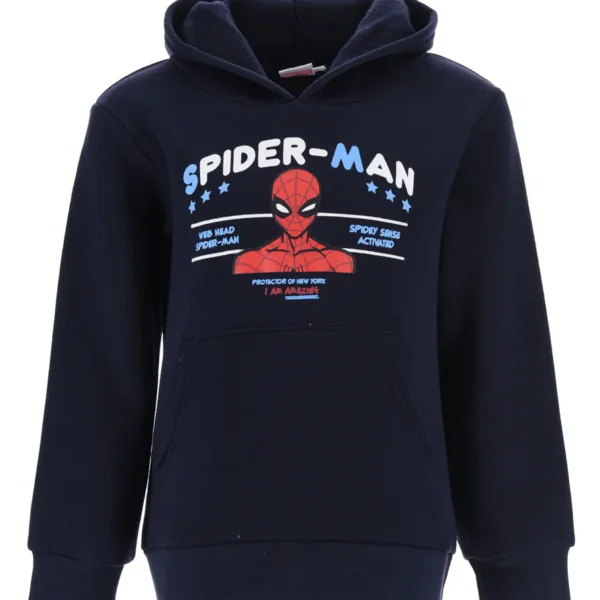 Παιδική φούτερ μπλούζα Amazing Spiderman με κουκούλα (Μπλε)